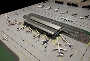 【値下げ中】Gemini Jets 空港模型 値下げ中】Gemini Jets 空港模型